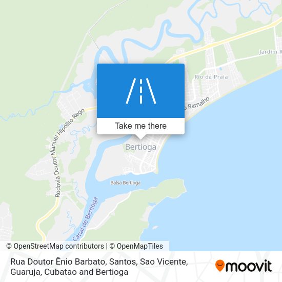 Rua Doutor Ênio Barbato map