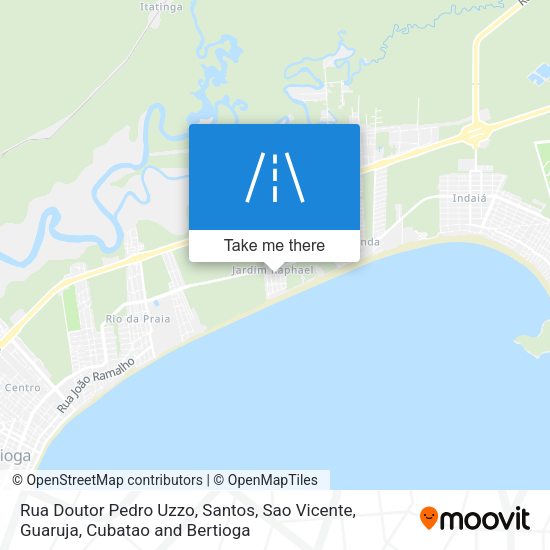 Rua Doutor Pedro Uzzo map