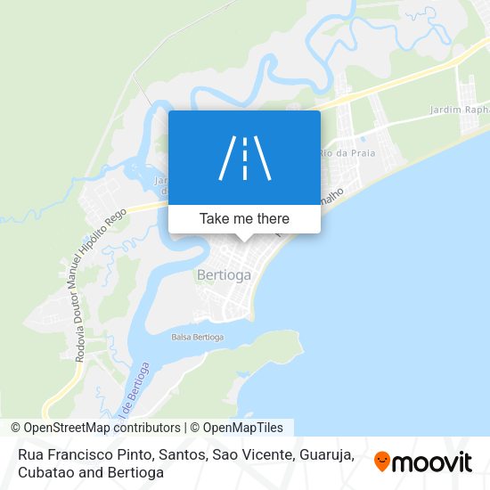 Rua Francisco Pinto map