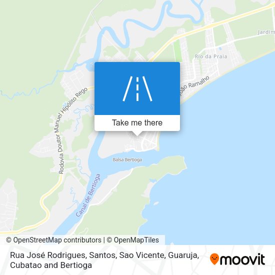 Rua José Rodrigues map