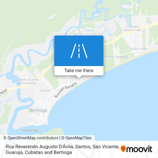 Rua Reverendo Augusto D'Ávila map