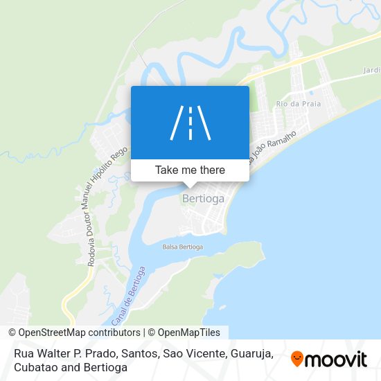 Rua Walter P. Prado map