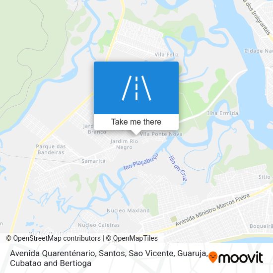 Avenida Quarenténario map