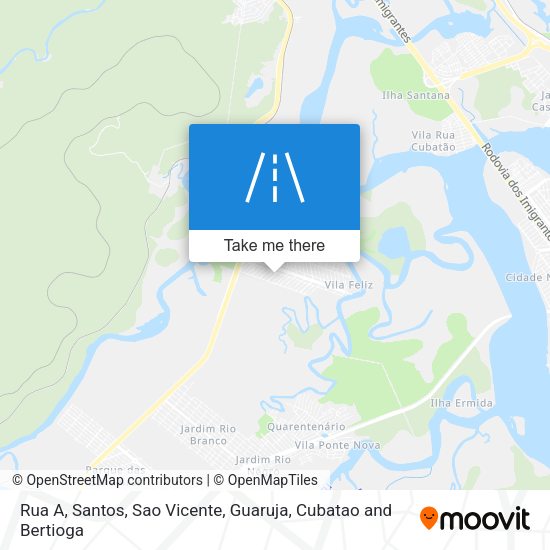 Rua A map