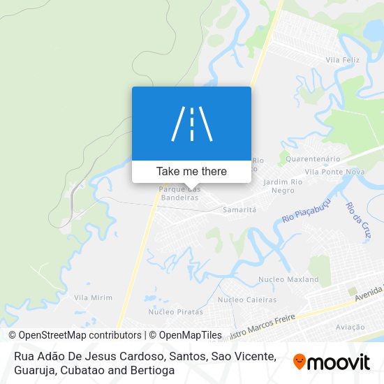 Rua Adão De Jesus Cardoso map