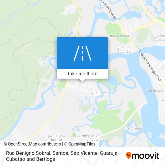Rua Benigno Sobral map