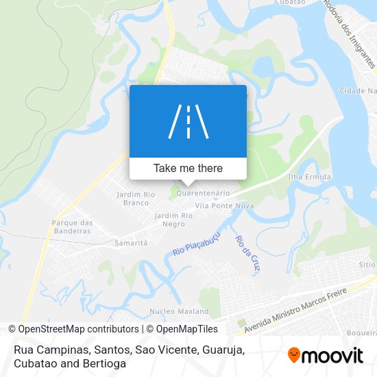 Rua Campinas map