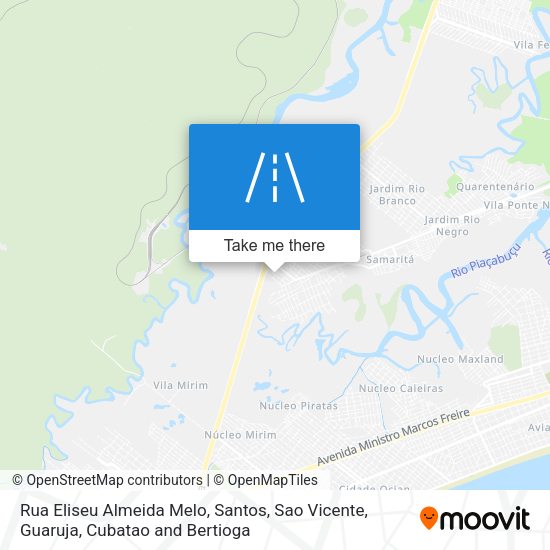 Rua Eliseu Almeida Melo map