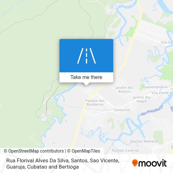 Rua Florival Alves Da Silva map