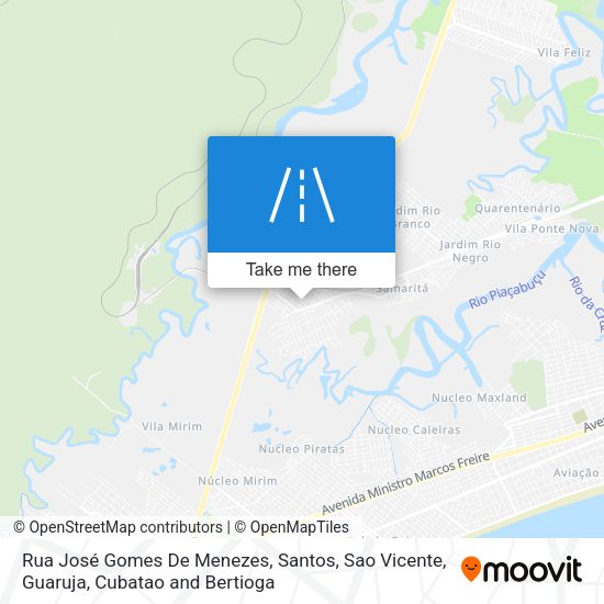Rua José Gomes De Menezes map