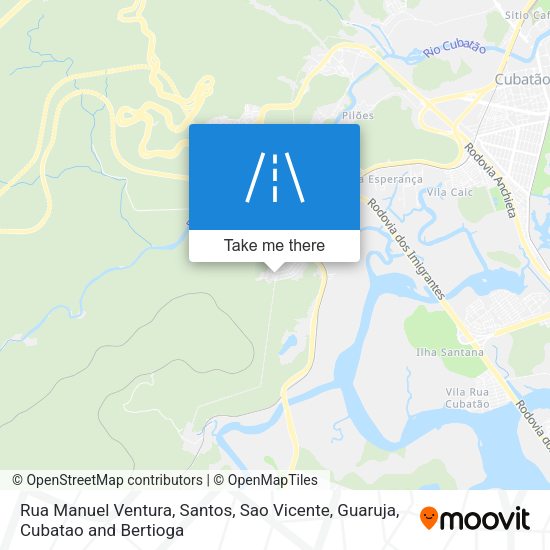 Rua Manuel Ventura map