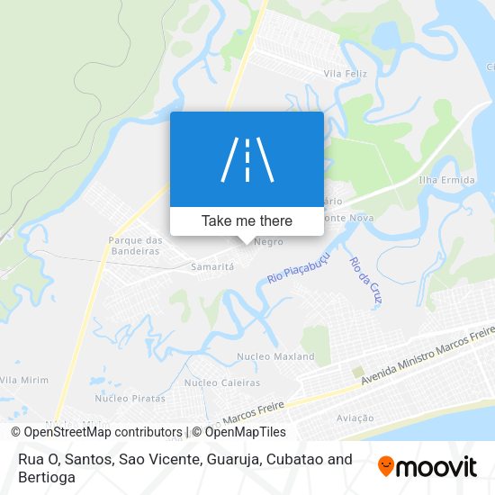 Rua O map
