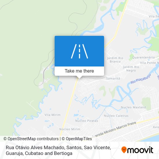 Rua Otávio Alves Machado map