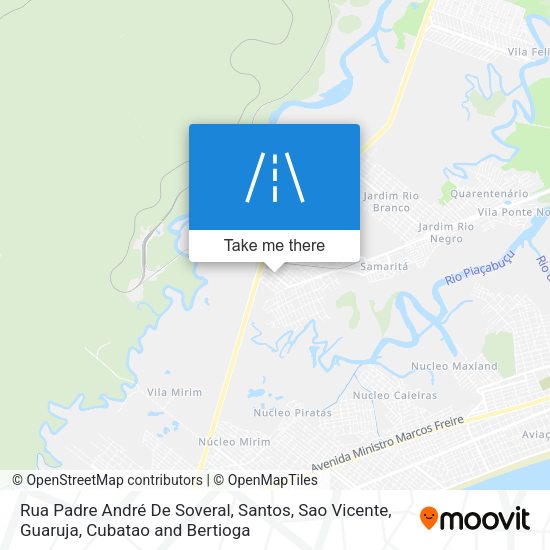 Rua Padre André De Soveral map