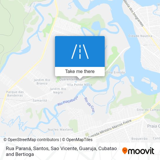 Rua Paraná map