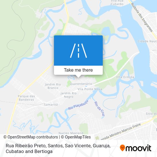 Rua Ribeirão Preto map
