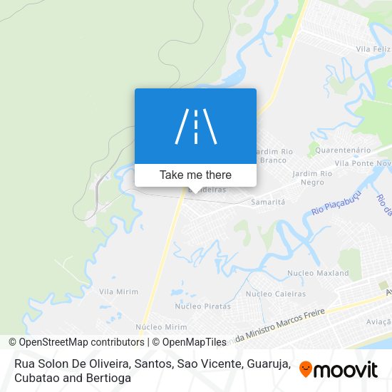 Rua Solon De Oliveira map