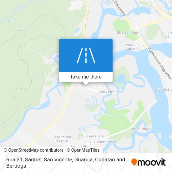 Rua 31 map