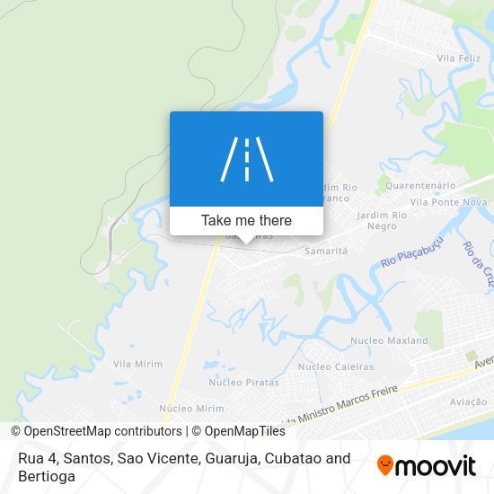 Rua 4 map