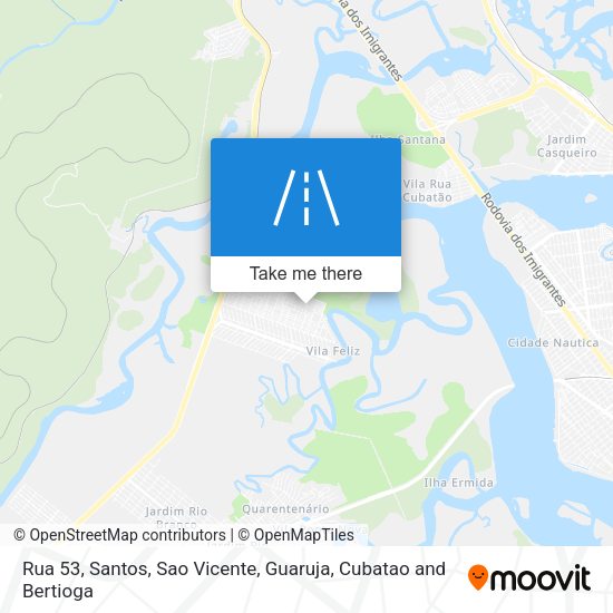 Rua 53 map
