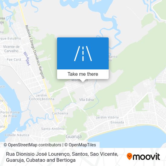 Rua Dionisio José Lourenço map