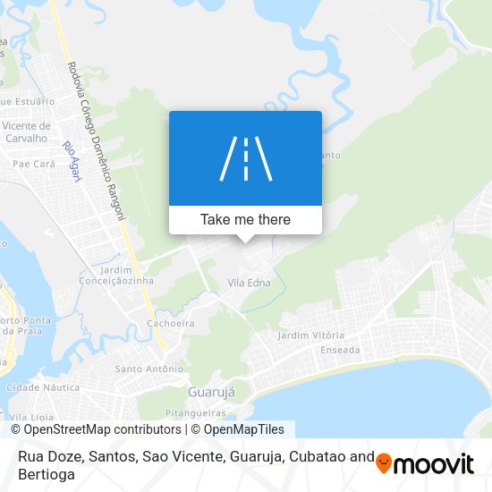 Rua Doze map