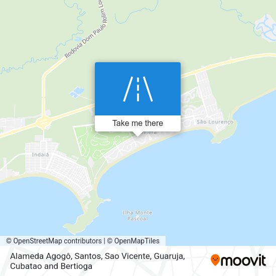 Alameda Agogô map