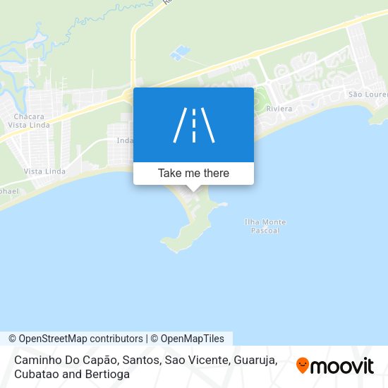 Caminho Do Capão map