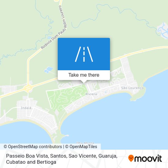 Passeio Boa Vista map