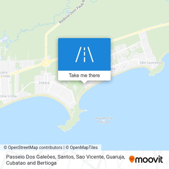 Passeio Dos Galeões map