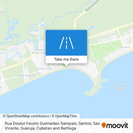 Rua Doutor Fausto Guimarães Sampaio map