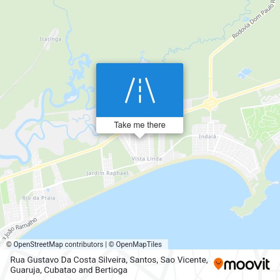 Rua Gustavo Da Costa Silveira map