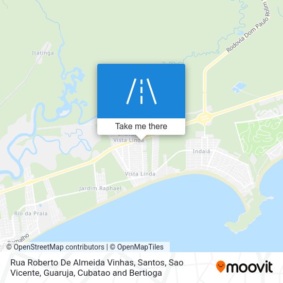 Rua Roberto De Almeida Vinhas map