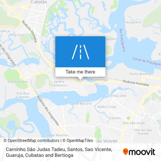 Caminho São Judas Tadeu map