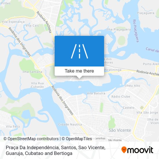 Praça Da Independência map