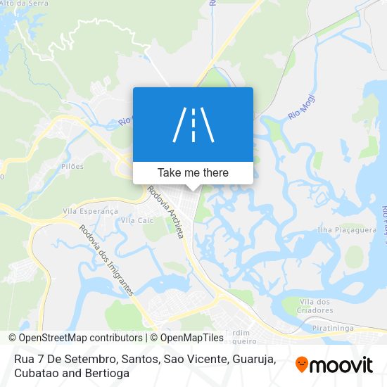 Rua 7 De Setembro map