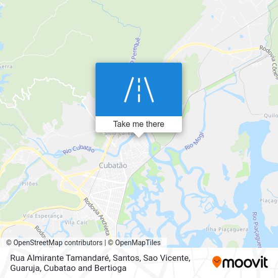 Rua Almirante Tamandaré map