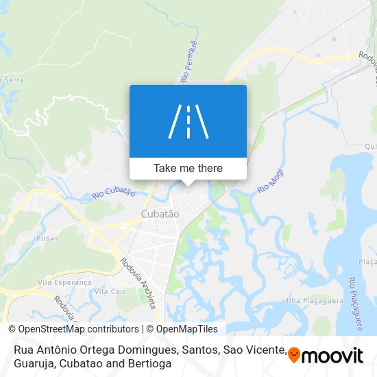 Rua Antônio Ortega Domingues map