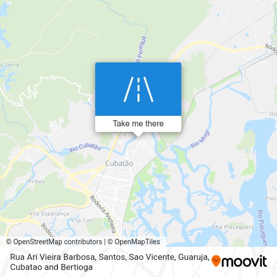 Rua Ari Vieira Barbosa map