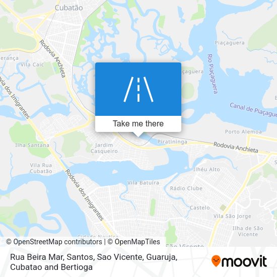 Rua Beira Mar map