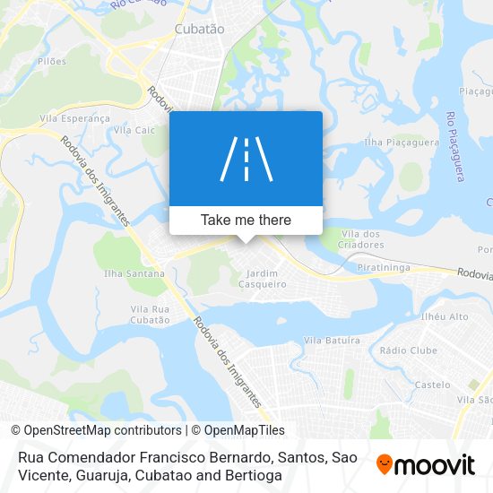 Rua Comendador Francisco Bernardo map