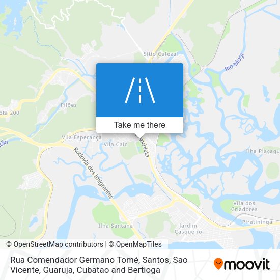 Rua Comendador Germano Tomé map