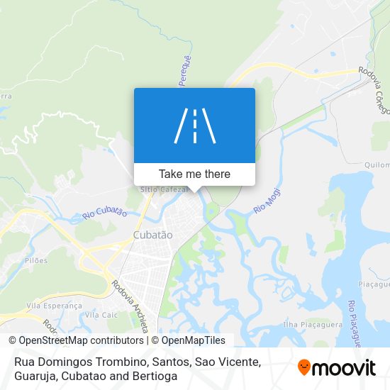 Rua Domingos Trombino map