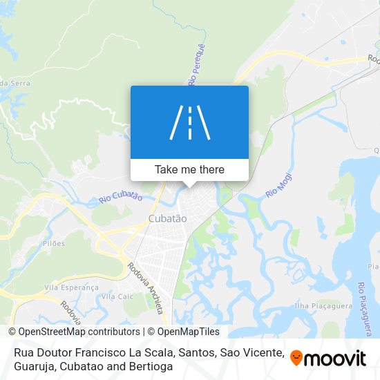 Rua Doutor Francisco La Scala map