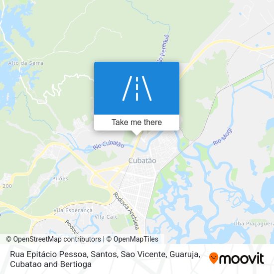 Rua Epitácio Pessoa map