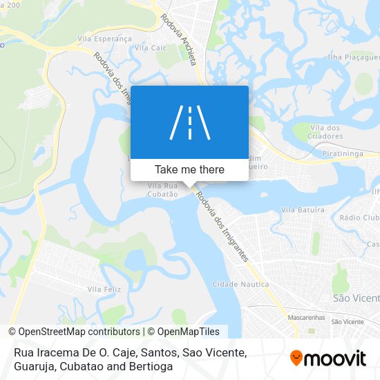 Rua Iracema De O. Caje map