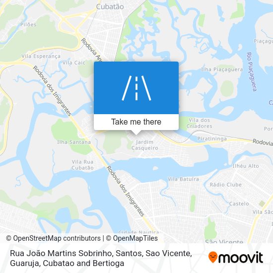 Rua João Martins Sobrinho map
