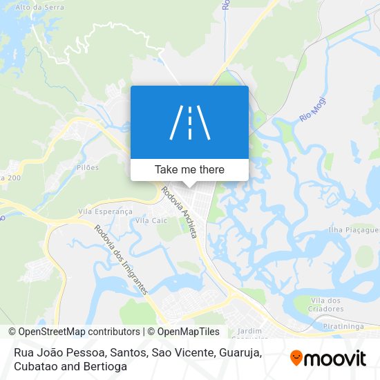 Rua João Pessoa map