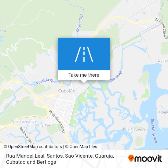 Rua Manoel Leal map