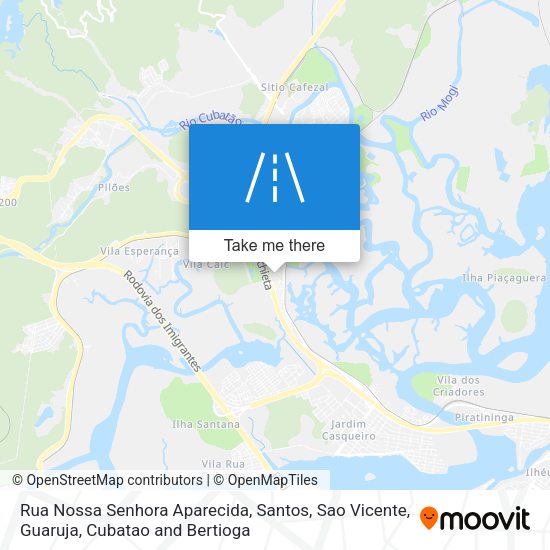 Rua Nossa Senhora Aparecida map